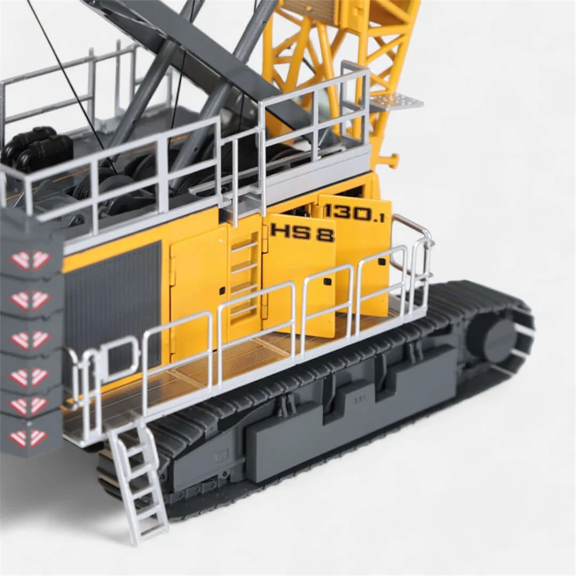 NZG 1046 1/50 Ölçek, Liebherr HS8130.1 Kablolu Ekskavatör, Sergilemeye Hazır Metal Model