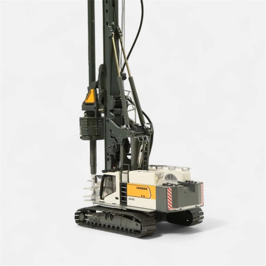 NZG 1070 1/50 Ölçek, LIEBHERR LB 45.1 Fore Kazık Makınası, Sergilemeye Hazır Metal Model