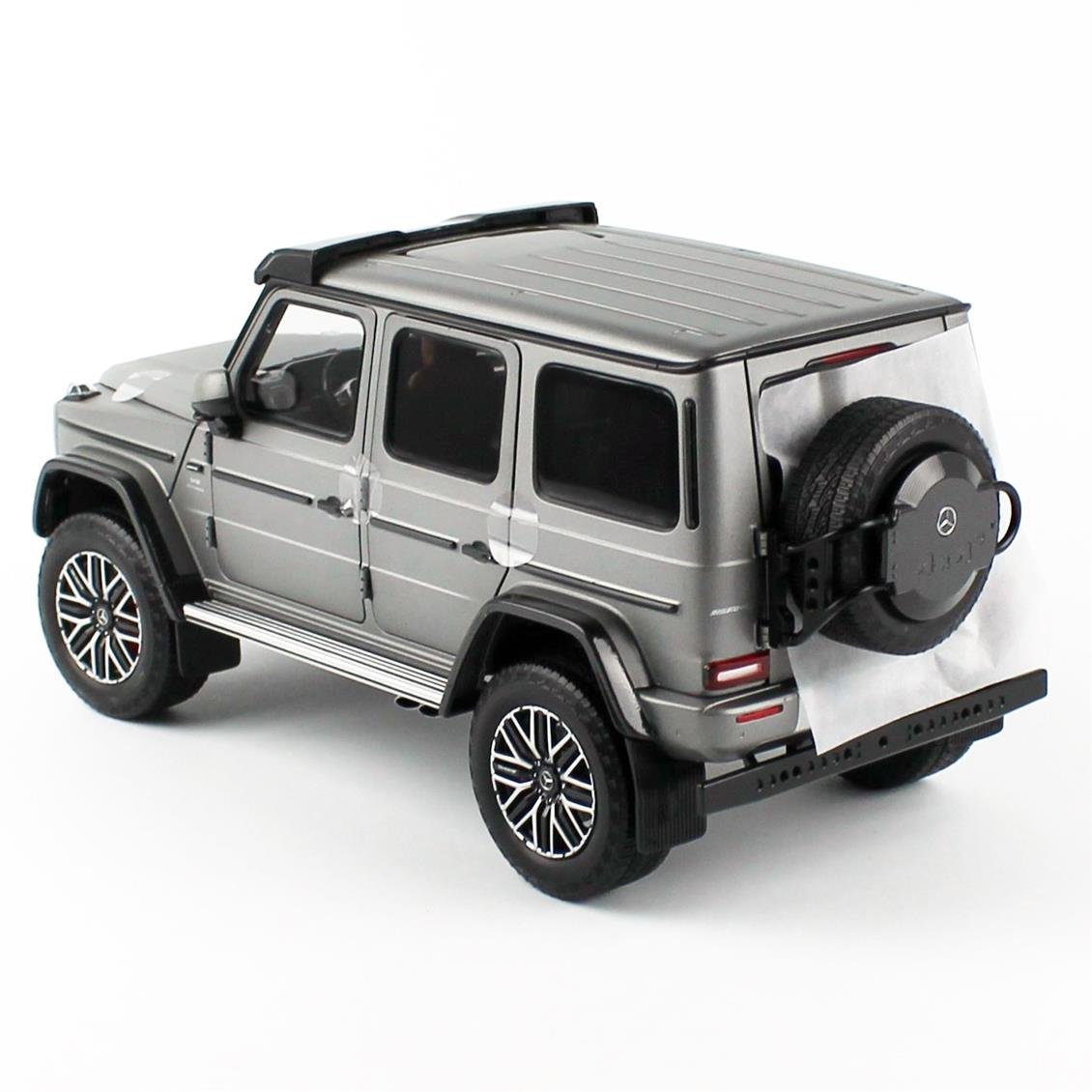 NZG 1075/61 1/18 Scale, Mercedes-AMG G 63, Platinum Magno, Metal Model Ready for Display