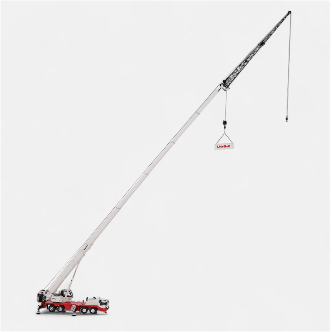 NZG 1088 1/50 Ölçek, Link-Belt 120 HT 4 Akslı Mobil Vinç, Sergilemeye Hazır Metal Model