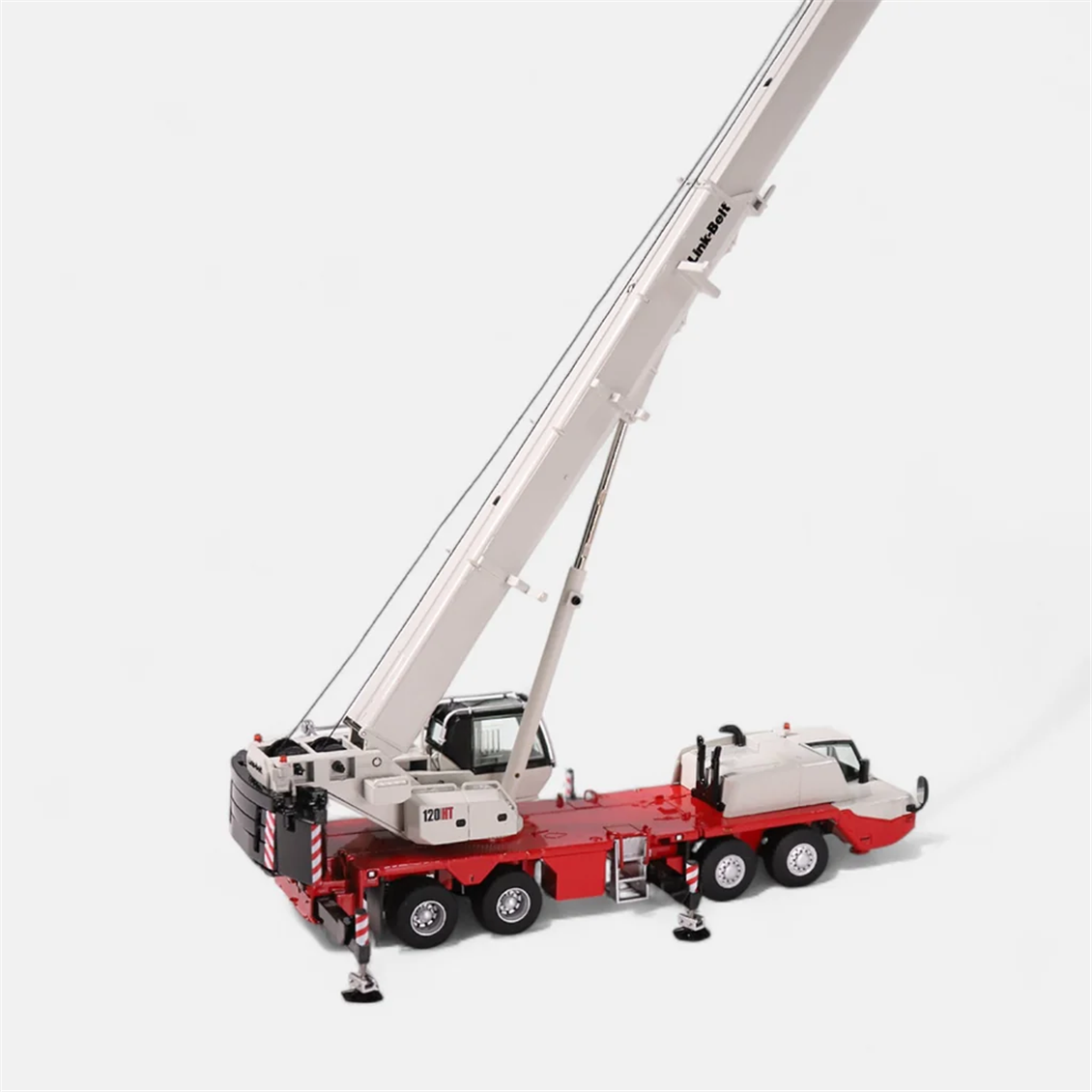 NZG 1088 1/50 Ölçek, Link-Belt 120 HT 4 Akslı Mobil Vinç, Sergilemeye Hazır Metal Model
