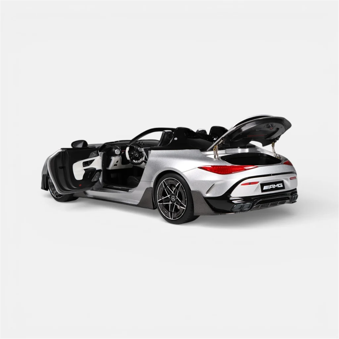 NZG 1111/55 1/18 Ölçek, Mercedes-AMG Pure Speed  Araba, Sergilemeye Hazır Metal Model