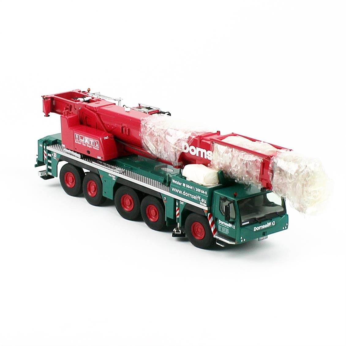 NZG 959/4 1/50 Ölçek, LIEBHERR LTM1250-5.1, Mobil Vinç (Dornseiff), Sergilemeye Hazır Metal Model