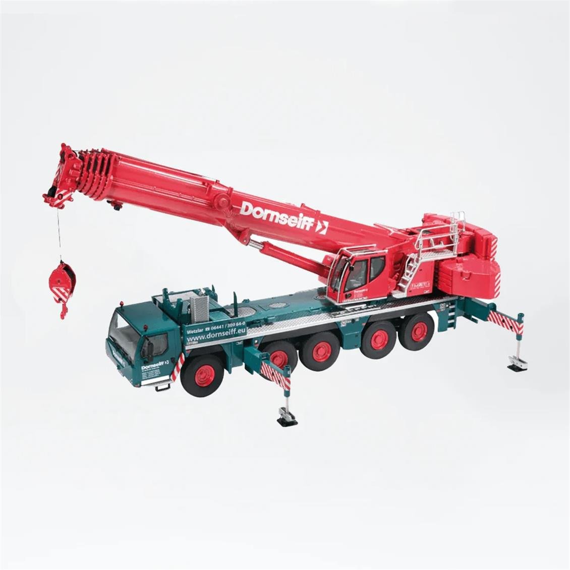 NZG 959/4 1/50 Ölçek, LIEBHERR LTM1250-5.1, Mobil Vinç (Dornseiff), Sergilemeye Hazır Metal Model