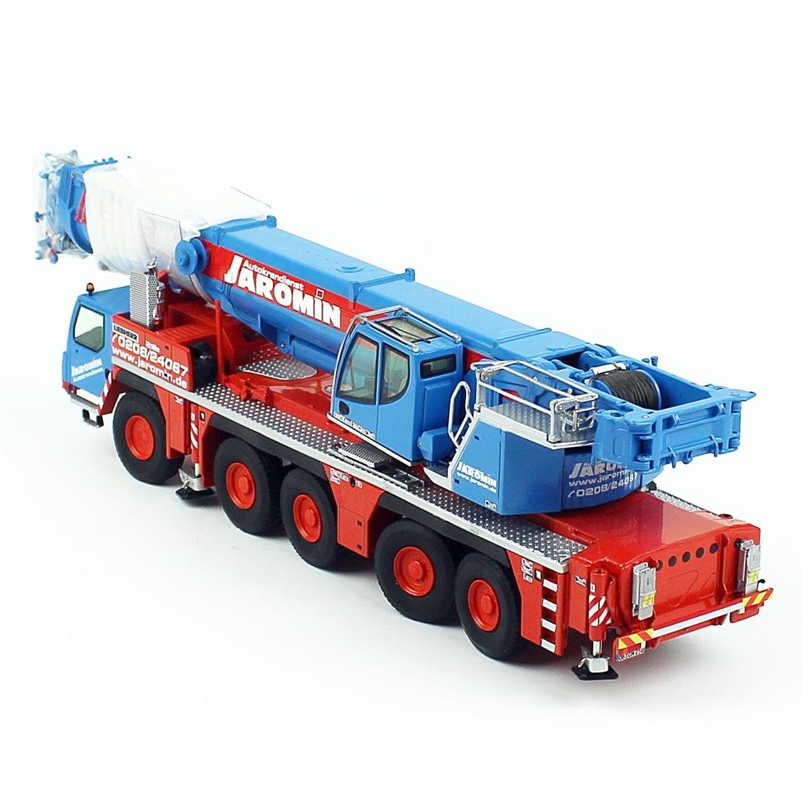 NZG 959/5 1/50 Ölçek, LIEBHERR LTM1250-5.1, Mobil Vinç (Jaromin), Sergilemeye Hazır Metal Model