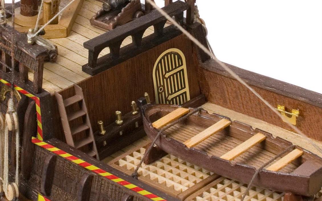 Occre 12003 1/85 Golden Hint Yelkenli Tekne Demonte Ahşap Maketi