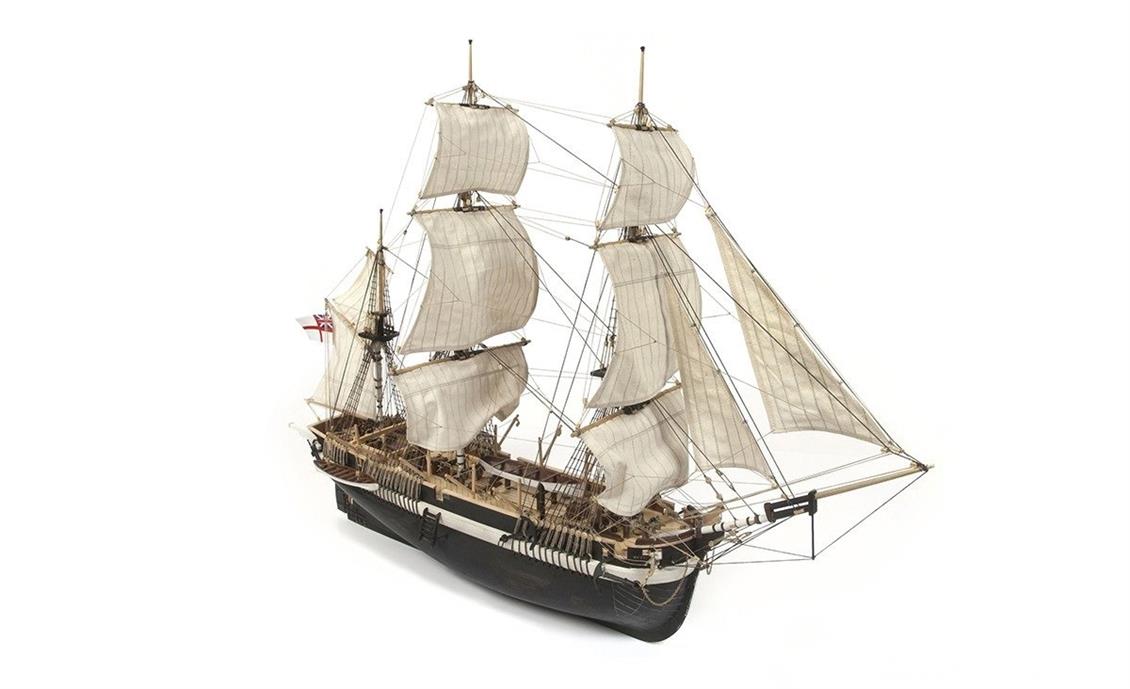 Occre 12004 1/75 HMS Terror Yelkenli Tekne Demonte Ahşap Maketi