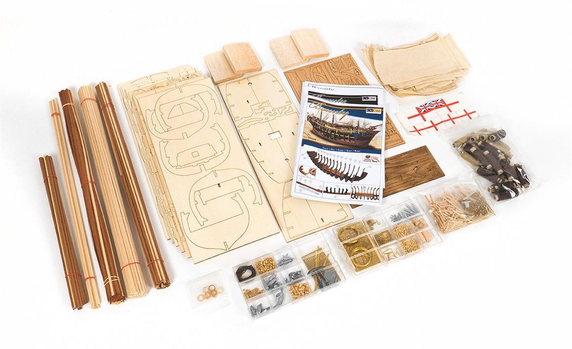 Occre 14006 1/45 Bounty Yelkenli Tekne Demonte Ahşap Maketi