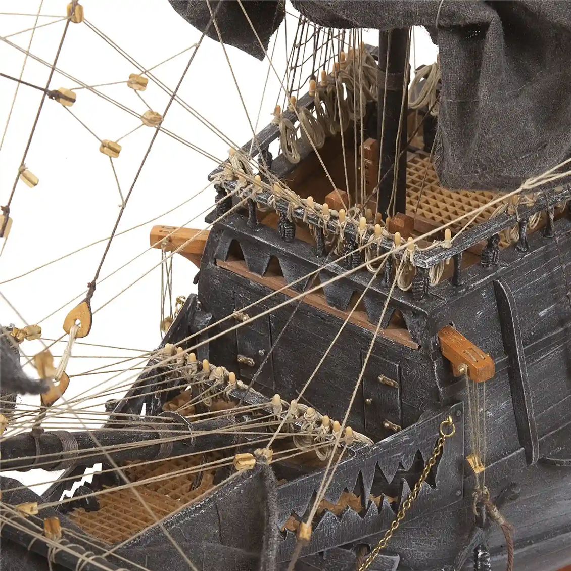 Occre 14010 1/50 Ölçek, Flying Dutchman, 78 cm. Yelkenli Efsanevi Hayalet Gemi, Ahşap Model Kiti