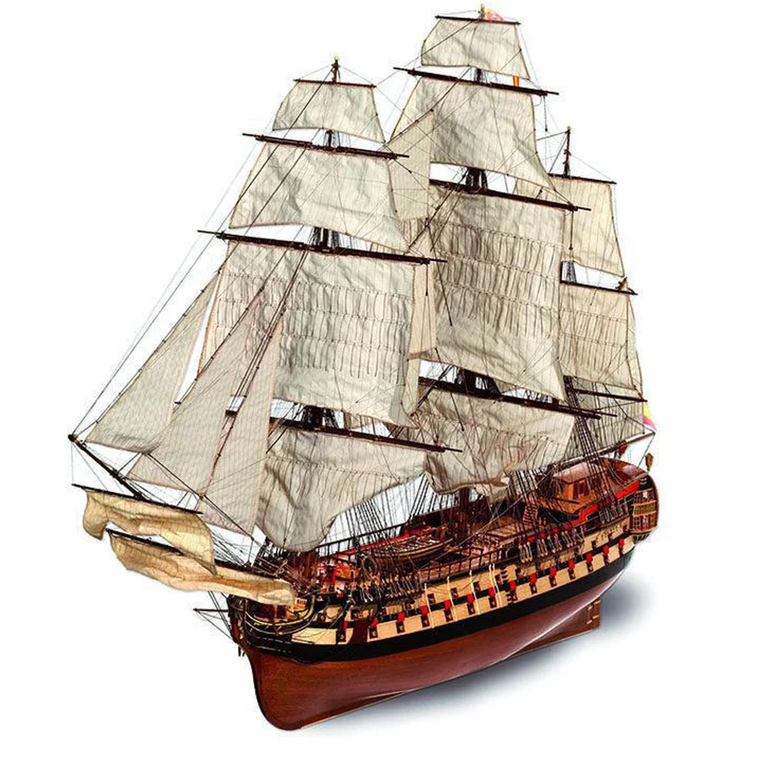 Occre 15000 1/70 Scale, Montanes, 125 cm. Sailing Spanish Battleship, Wooden Model Kit