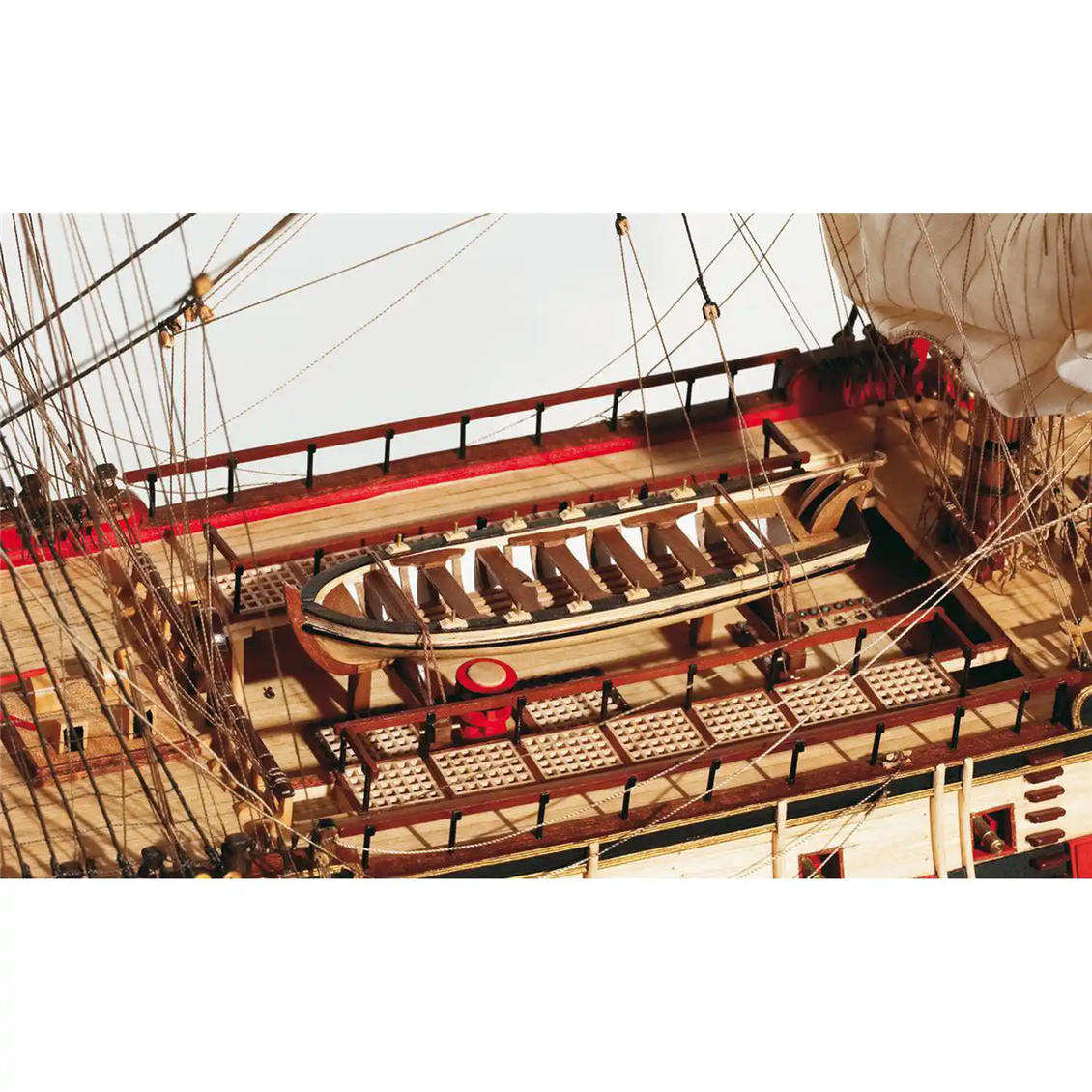 Occre 15000 1/70 Scale, Montanes, 125 cm. Sailing Spanish Battleship, Wooden Model Kit
