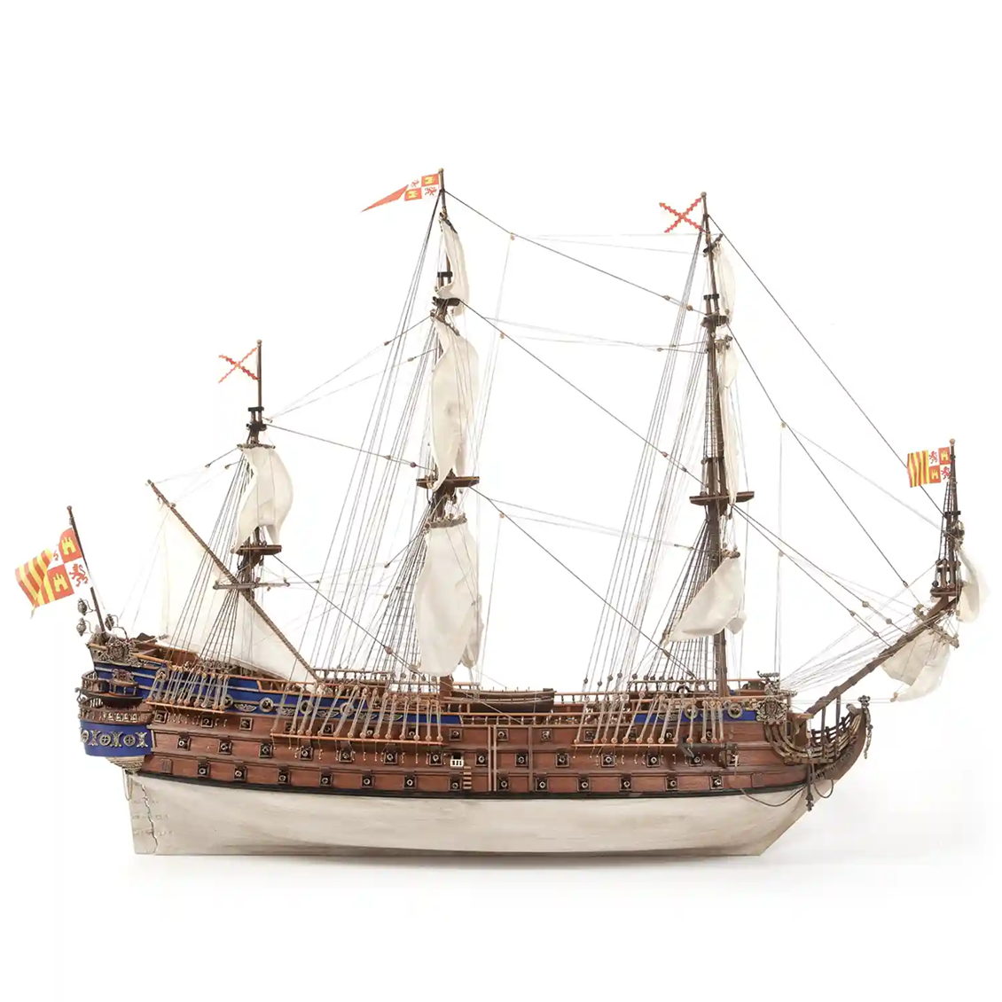 Occre 15002 1/86 Scale, San Felipe, 83 cm. Sailing Spanish Battleship, Wooden Model Kit