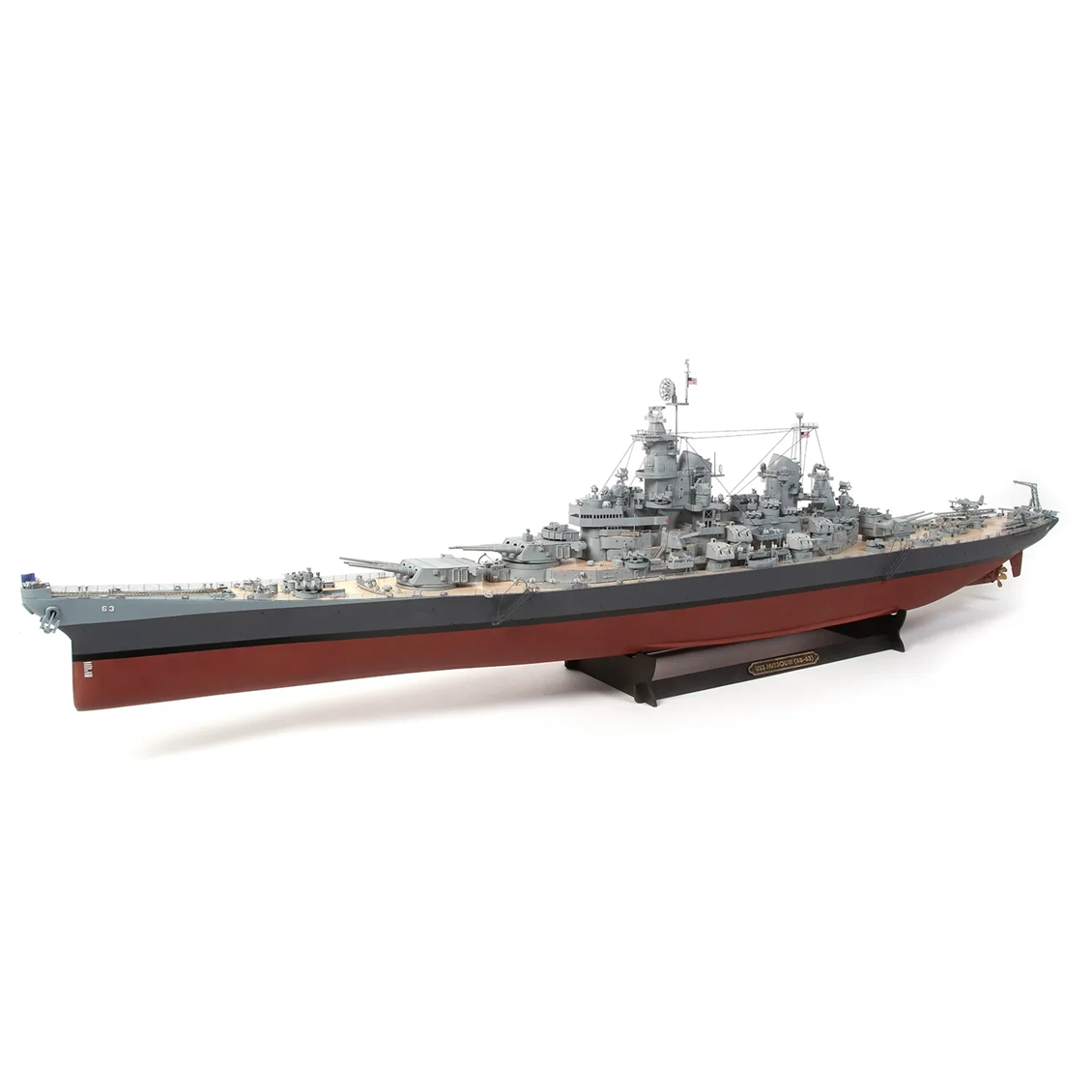 Occre 16002 1/200 Scale, USS Missouri BB-63 Model, 136 cm. American Battleship Wooden Model Kit