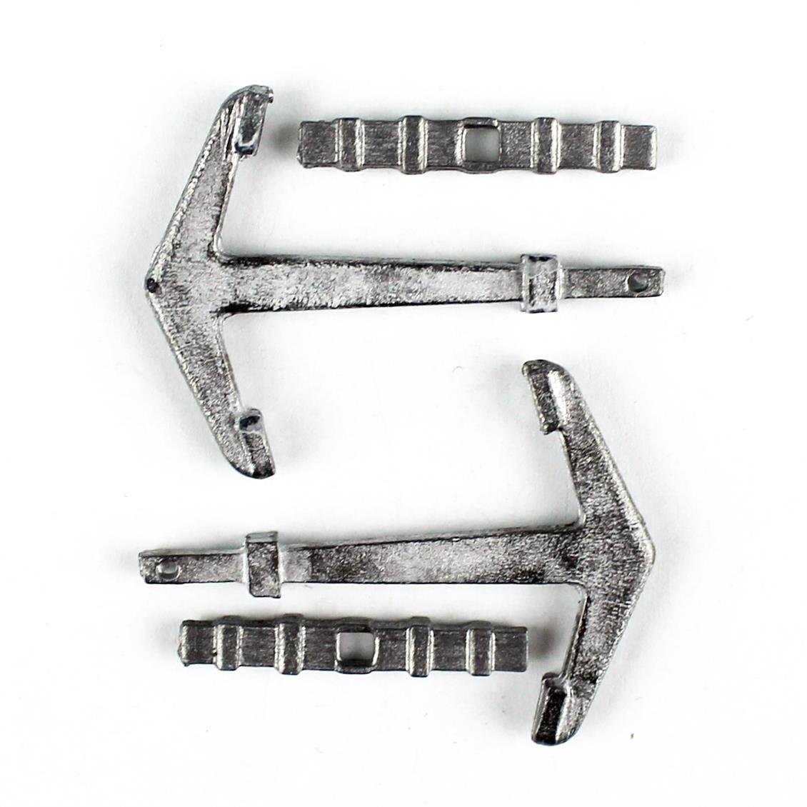 Occre 17013 30 mm. Antique Anchor and Stock, Zamak, 2 Pieces