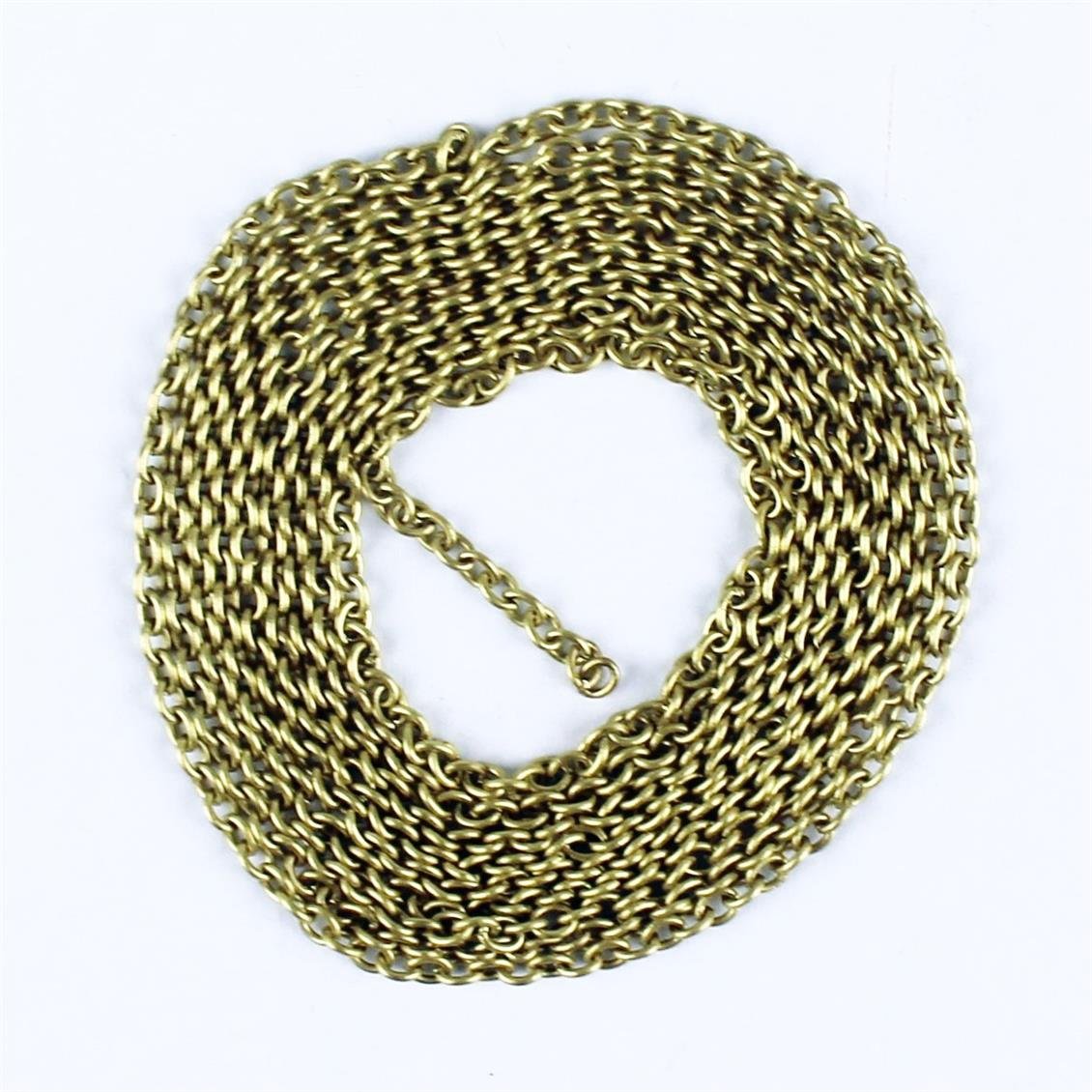 Occre 17024 1 mm. Brass Chain, 1 Meter