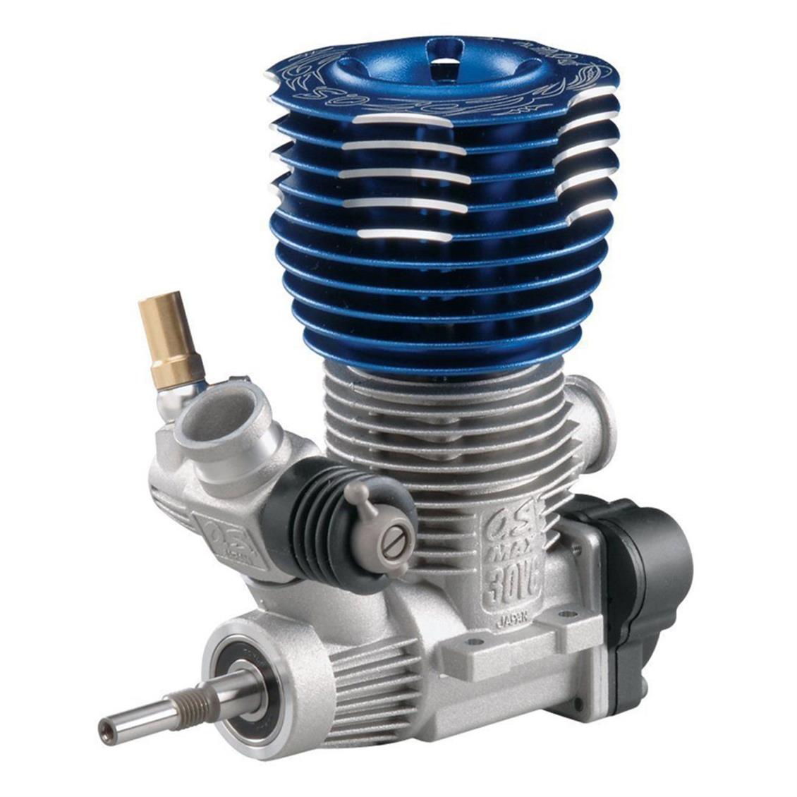 OS Engines 13966 Max-30 VG(P) ES ve 21E Karbüratörlü, Nitro Yakıtlı Model Araba Motoru