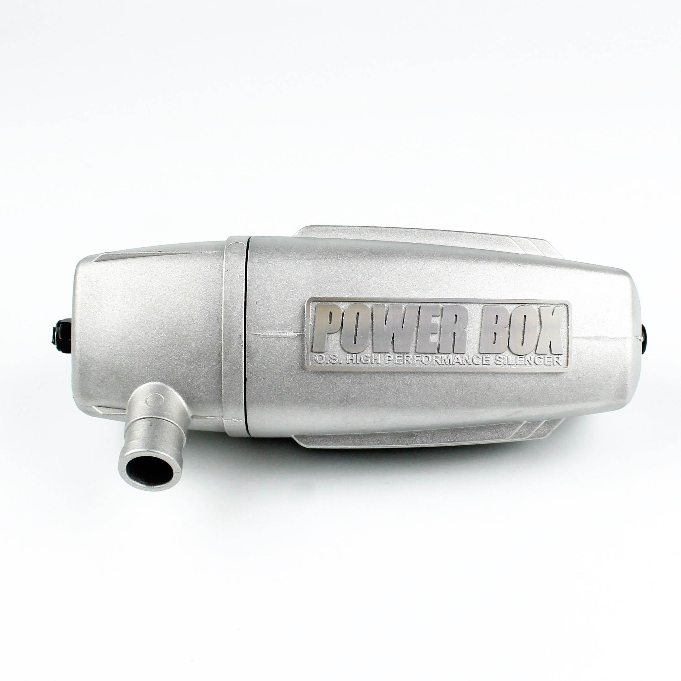 OS Engines 19210 Max-120AX Segmanlı (70D) ve 5020 Susturuculu, Nitro Yakıtlı Model Uçak Motoru