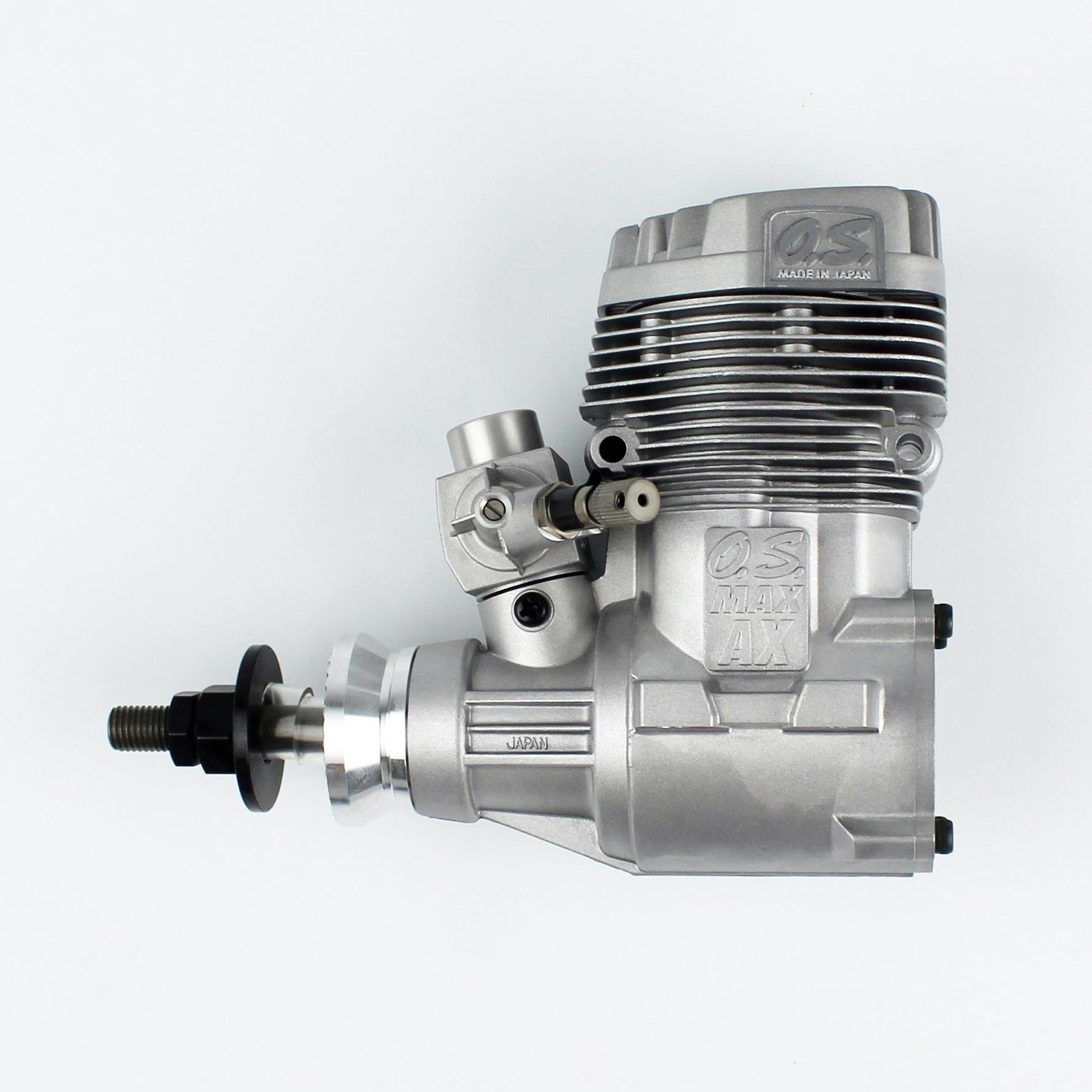 OS Engines 19210 Max-120AX Segmanlı (70D) ve 5020 Susturuculu, Nitro Yakıtlı Model Uçak Motoru