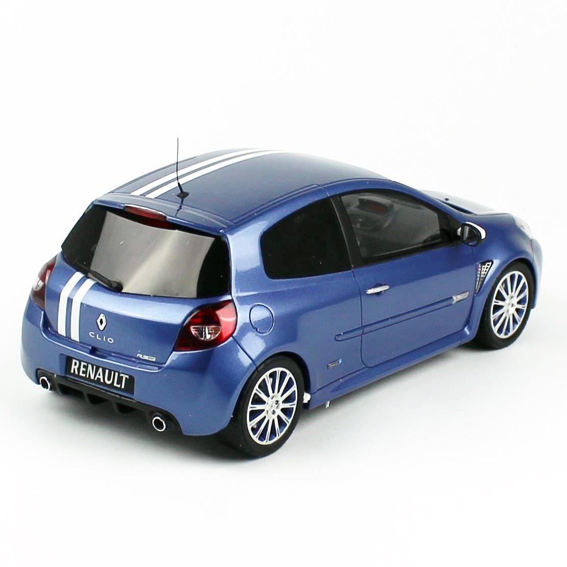Otto-Mobile 1/18 Ölçek, Renault Clio 3 RS Gordini 2012, ,Sergilemeye Hazır Model Araba
