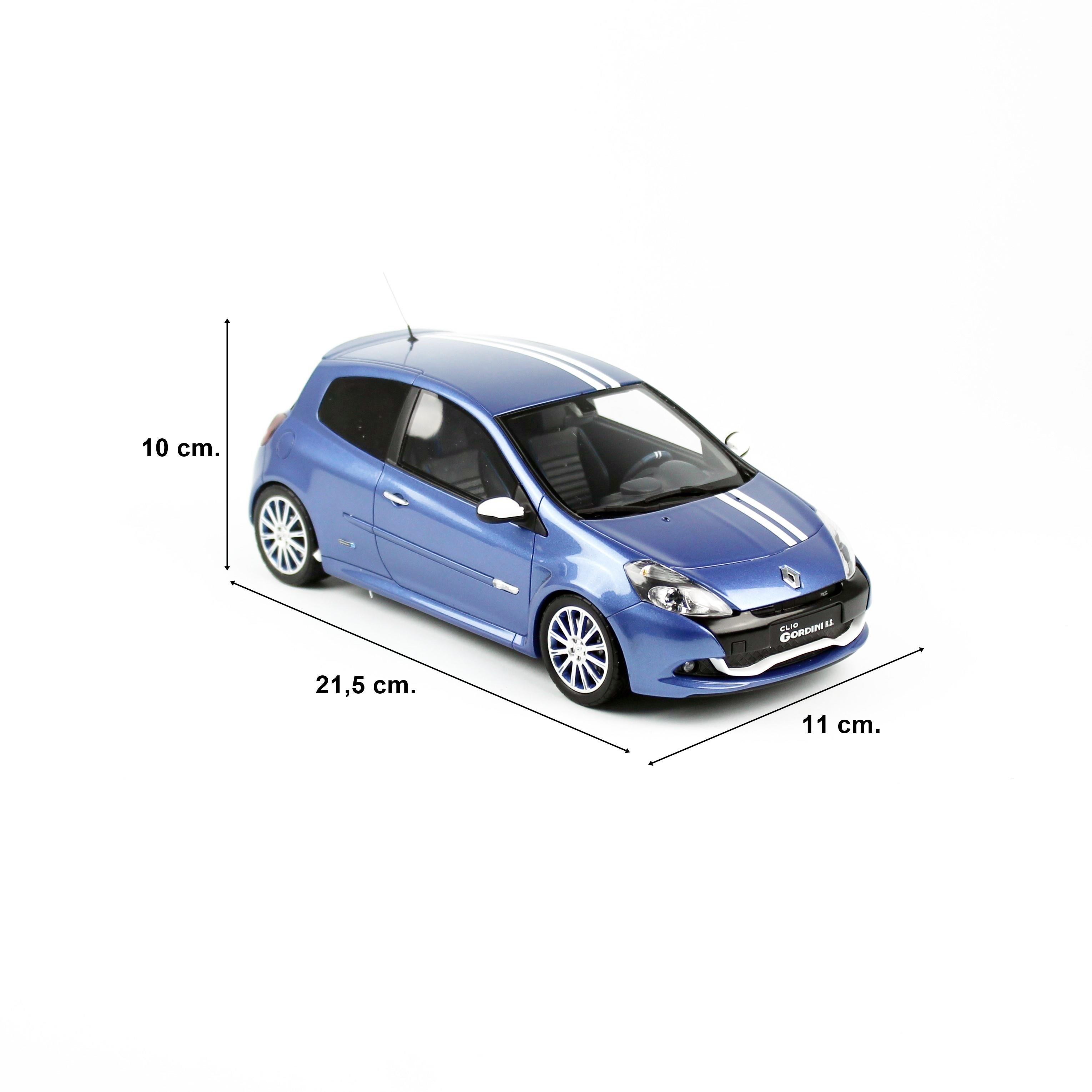Otto-Mobile 1/18 Ölçek, Renault Clio 3 RS Gordini 2012, ,Sergilemeye Hazır Model Araba