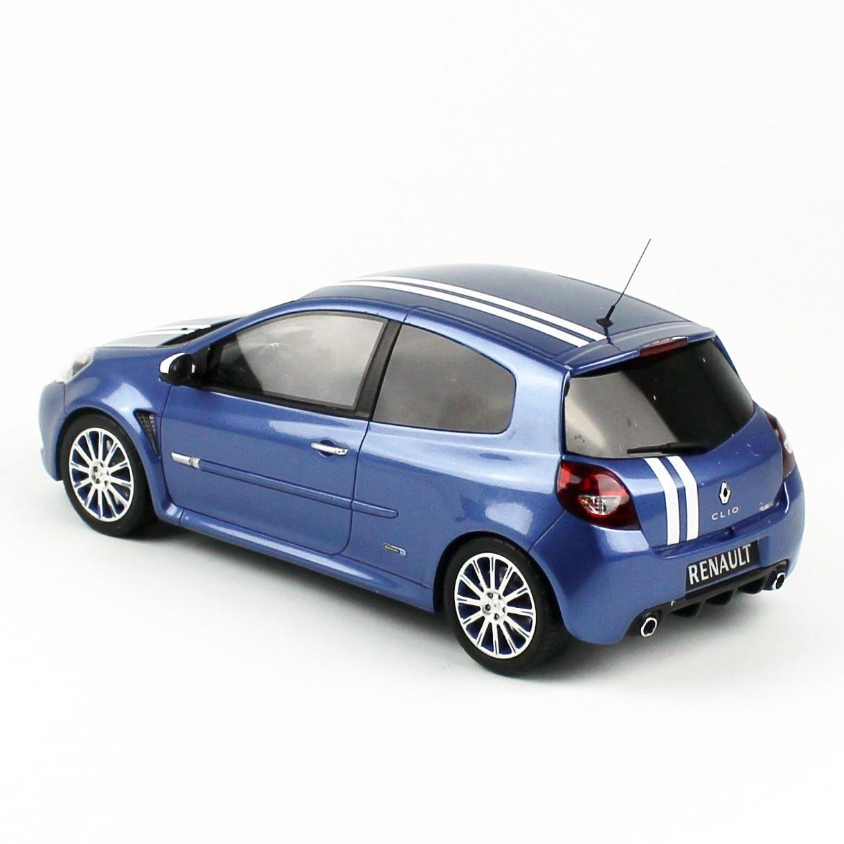 Otto-Mobile 1/18 Ölçek, Renault Clio 3 RS Gordini 2012, ,Sergilemeye Hazır Model Araba