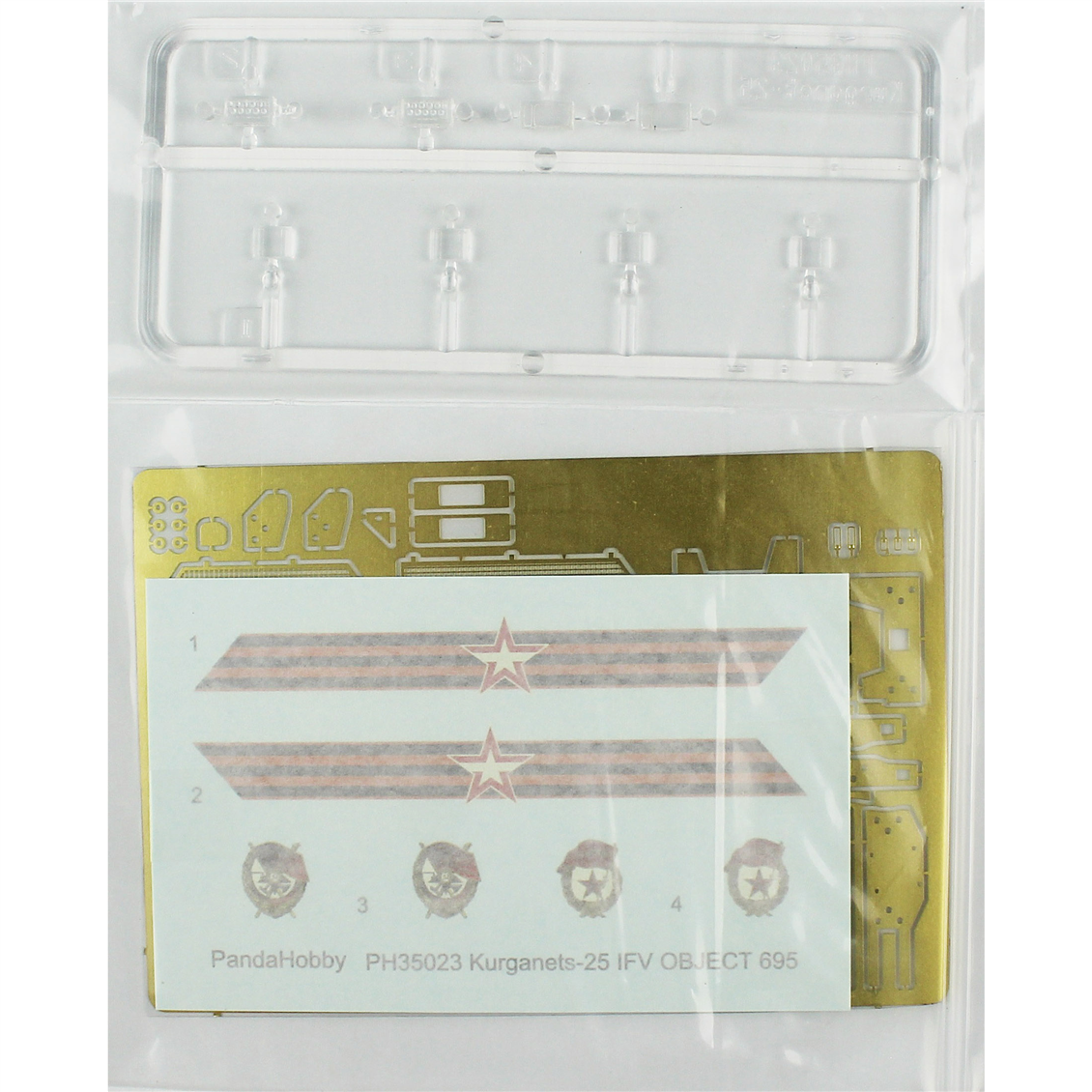 Panda 35023 1/35 Ölçek, Kurganets-25 IFV (Object 695), Muharebe Tankı Plastik Model Kiti