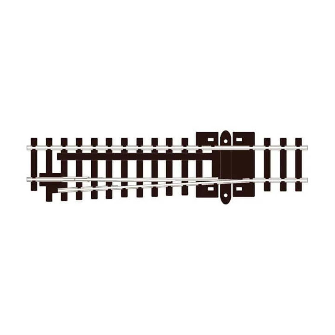 Peco SL-385 Code 80 1/160 Ölçek, 86 mm. Sol Yakalama Makası, Model Tren Rayı