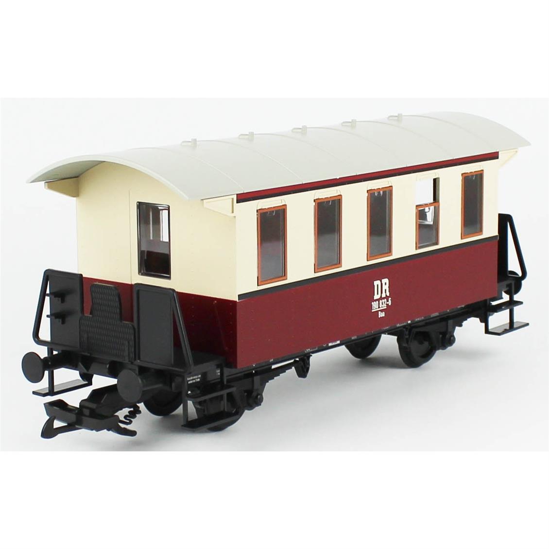 Piko 37928 1/22,5 Ölçek, 2.Sınıf Çift Renkli, DR 3.Dönem, Model Tren Personel Vagonu
