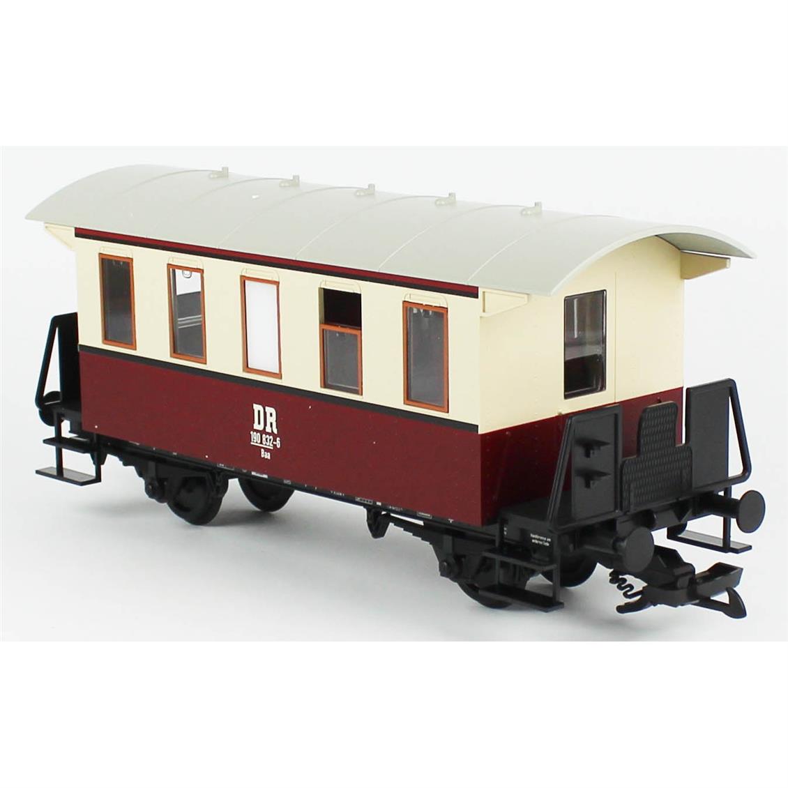 Piko 37928 1/22,5 Ölçek, 2.Sınıf Çift Renkli, DR 3.Dönem, Model Tren Personel Vagonu