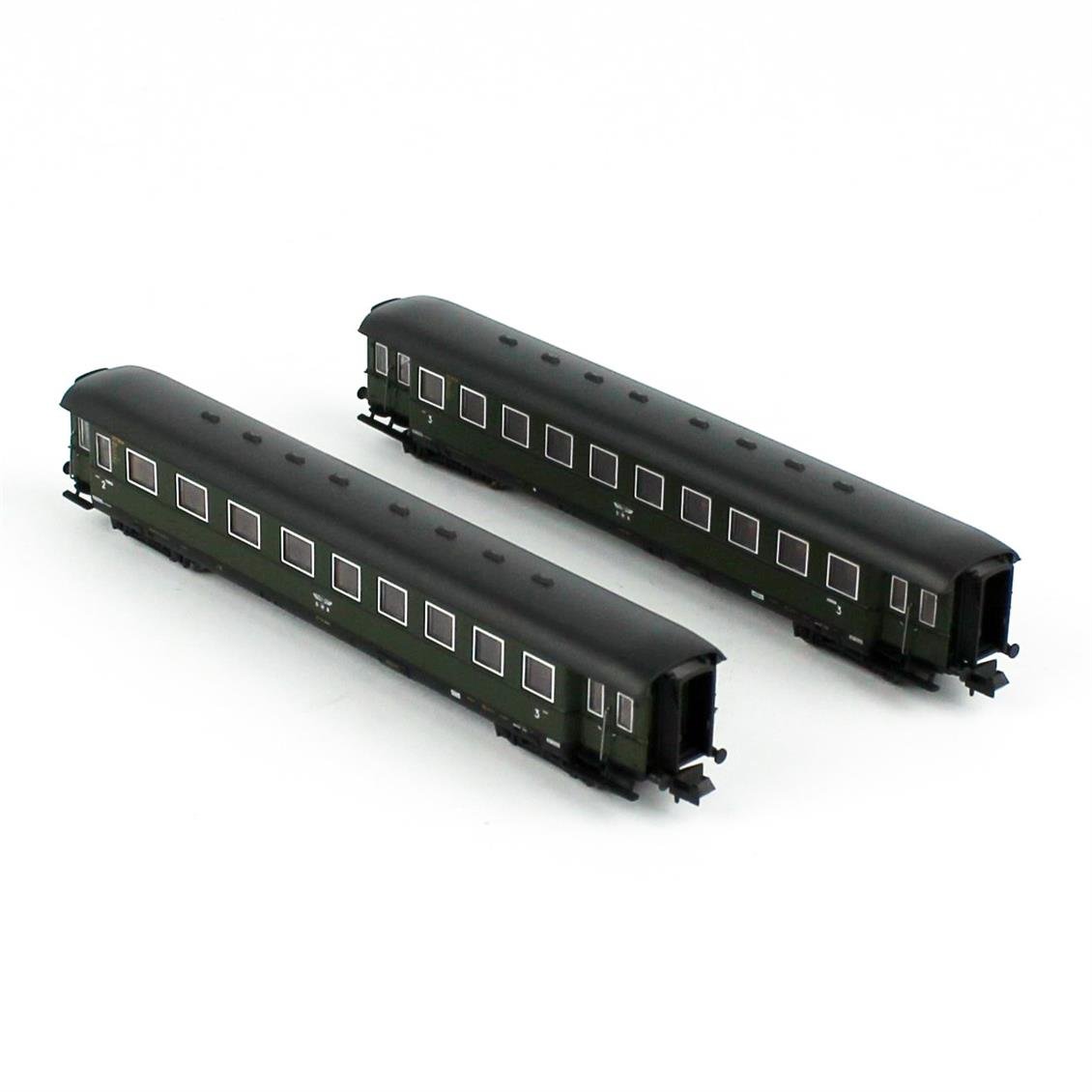 Piko 40623 1/160 Ölçek, DRB II, 2./3. ve 3. Sınıf, Model Tren Yolcu Vagonu