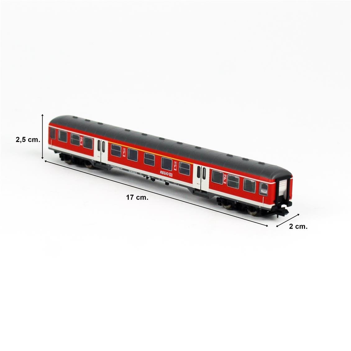 Piko 40643 1/160 Ölçek, DB AG VI, 1./2. Sınıf, Model Tren Yolcu Vagonu
