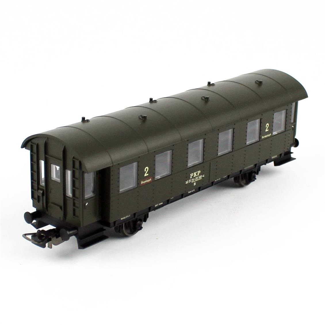 Piko 57635 1/87 Ölçek, PKP IV, 2.Sınıf, Model Tren Yolcu Vagonu