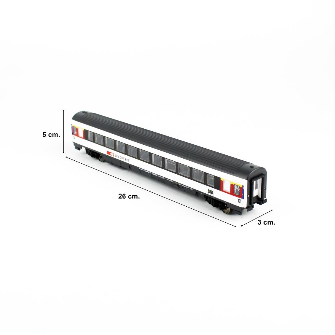 Piko 58688 1/87 Ölçek, SBB VI, 1.Sınıf (Newlook), Model Tren Yolcu Vagonu