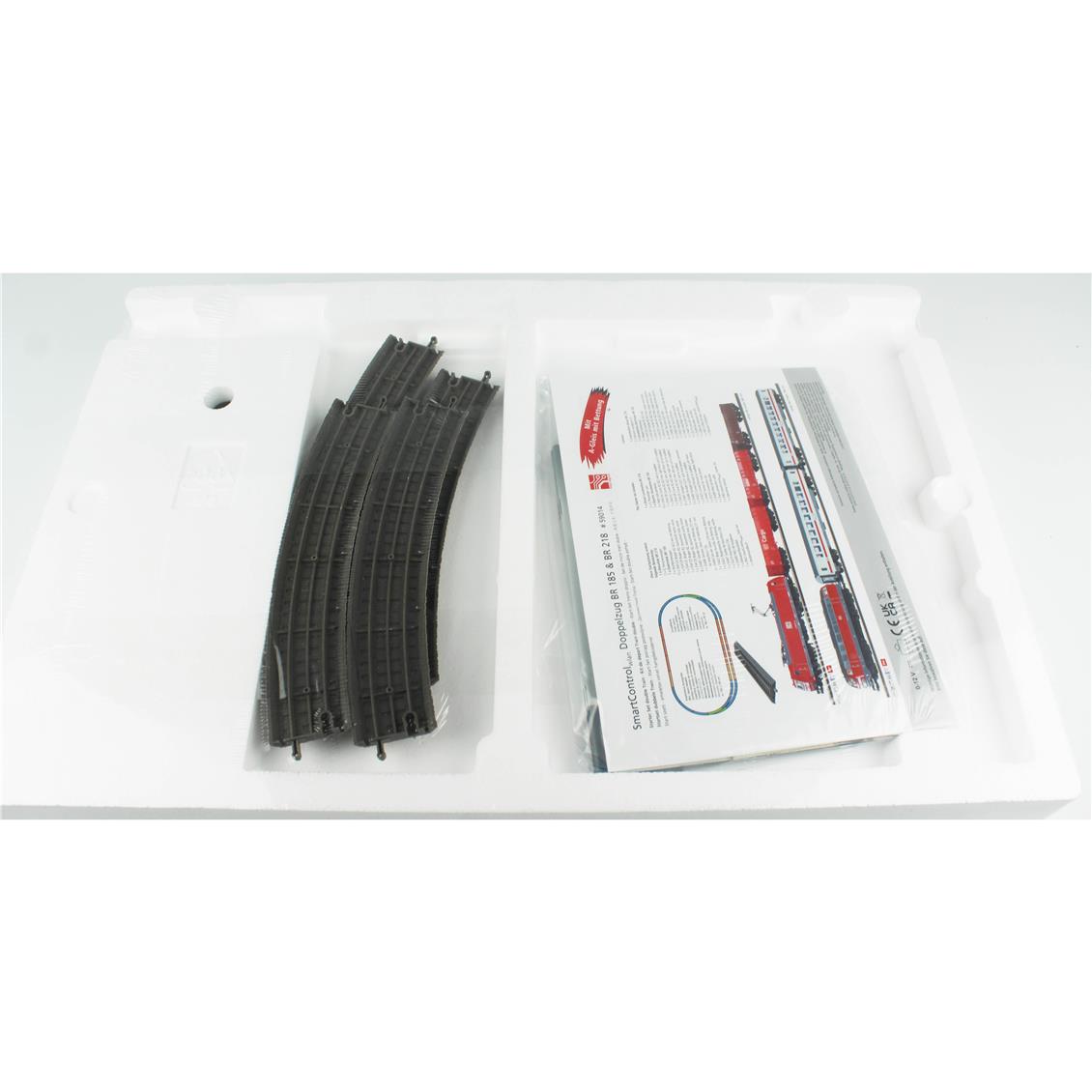 Piko 59014 1/87 Ölçek, SmartControl WLAN, 218 Dizel Loko ve 185 Elektrikli Loko, 2 Yolcu, 3 Yük Vagonu, DB AG 6.Dönem, Güç Kayn