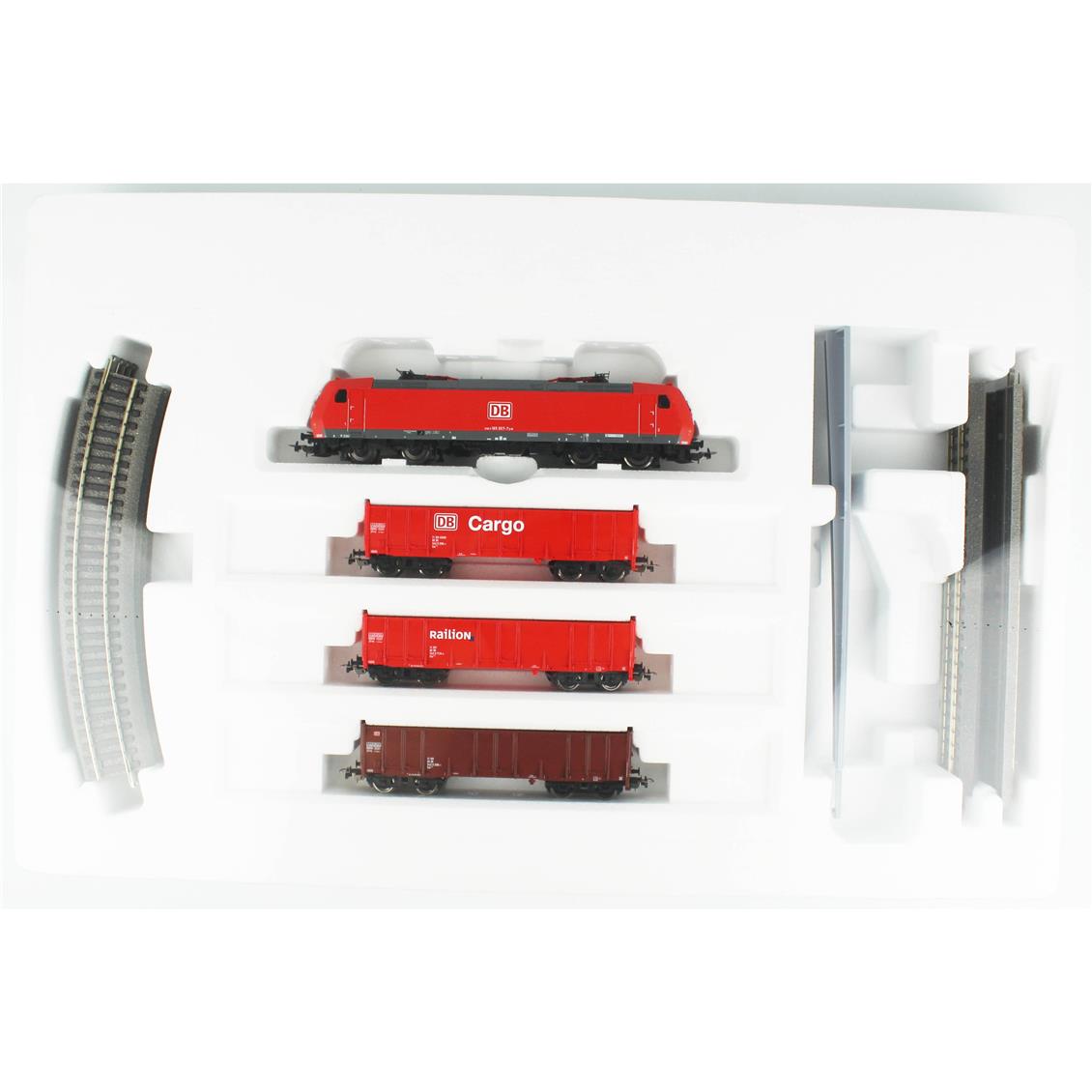 Piko 59014 1/87 Ölçek, SmartControl WLAN, 218 Dizel Loko ve 185 Elektrikli Loko, 2 Yolcu, 3 Yük Vagonu, DB AG 6.Dönem, Güç Kayn