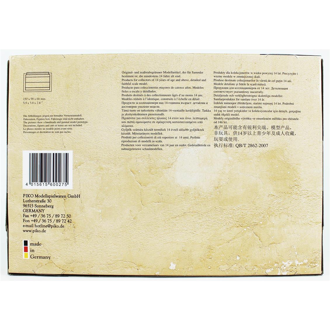 Piko 60027 1/160 Ölçek, Yönlendirme Ofisi, Plastik Model Kiti