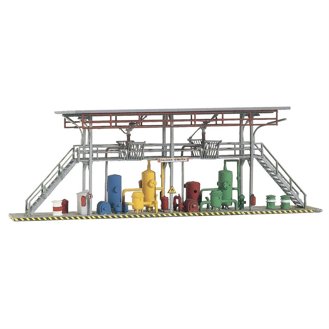 Piko 61105 1/87 Ölçek, Tanker Vagonlara Dolum İstasyonu, Plastik Model Kiti