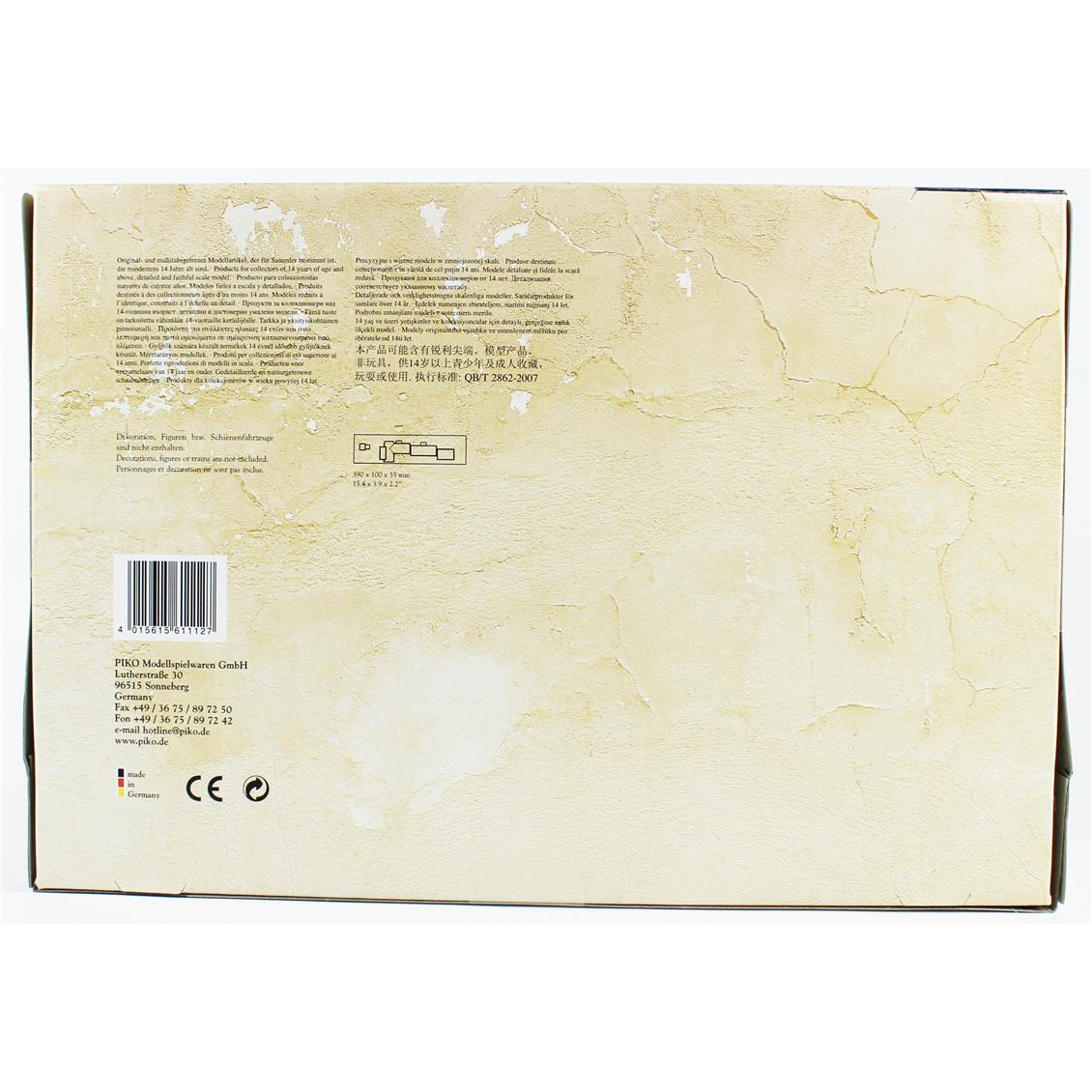 Piko 61112 1/87 Ölçek, Banliyö İstasyonu, Plastik Model Kiti