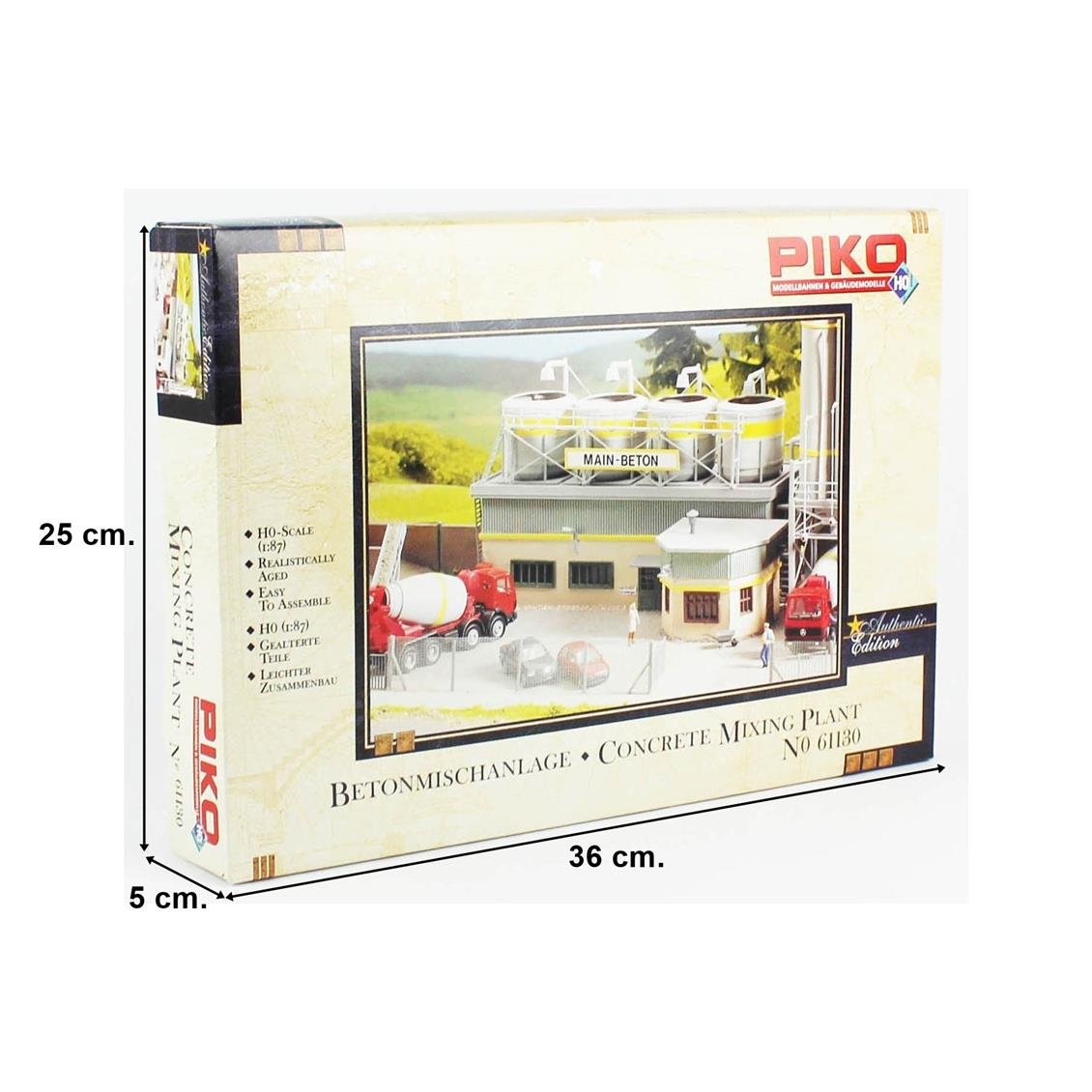 Piko 61130 1/87 Ölçek, Beton Santralı Karıştırma Ünitesi, Plastik Model Kiti