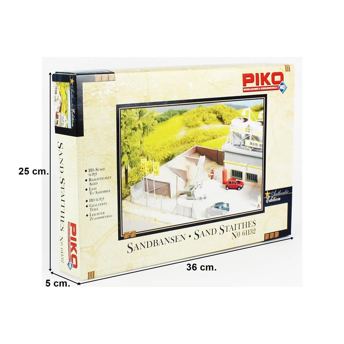 Piko 61132 1/87 Ölçek, Beton Santralı Kum Reyonları, Plastik Model Kiti