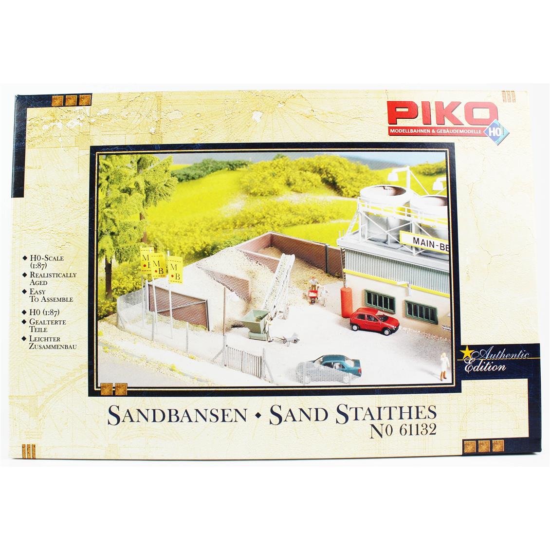 Piko 61132 1/87 Ölçek, Beton Santralı Kum Reyonları, Plastik Model Kiti