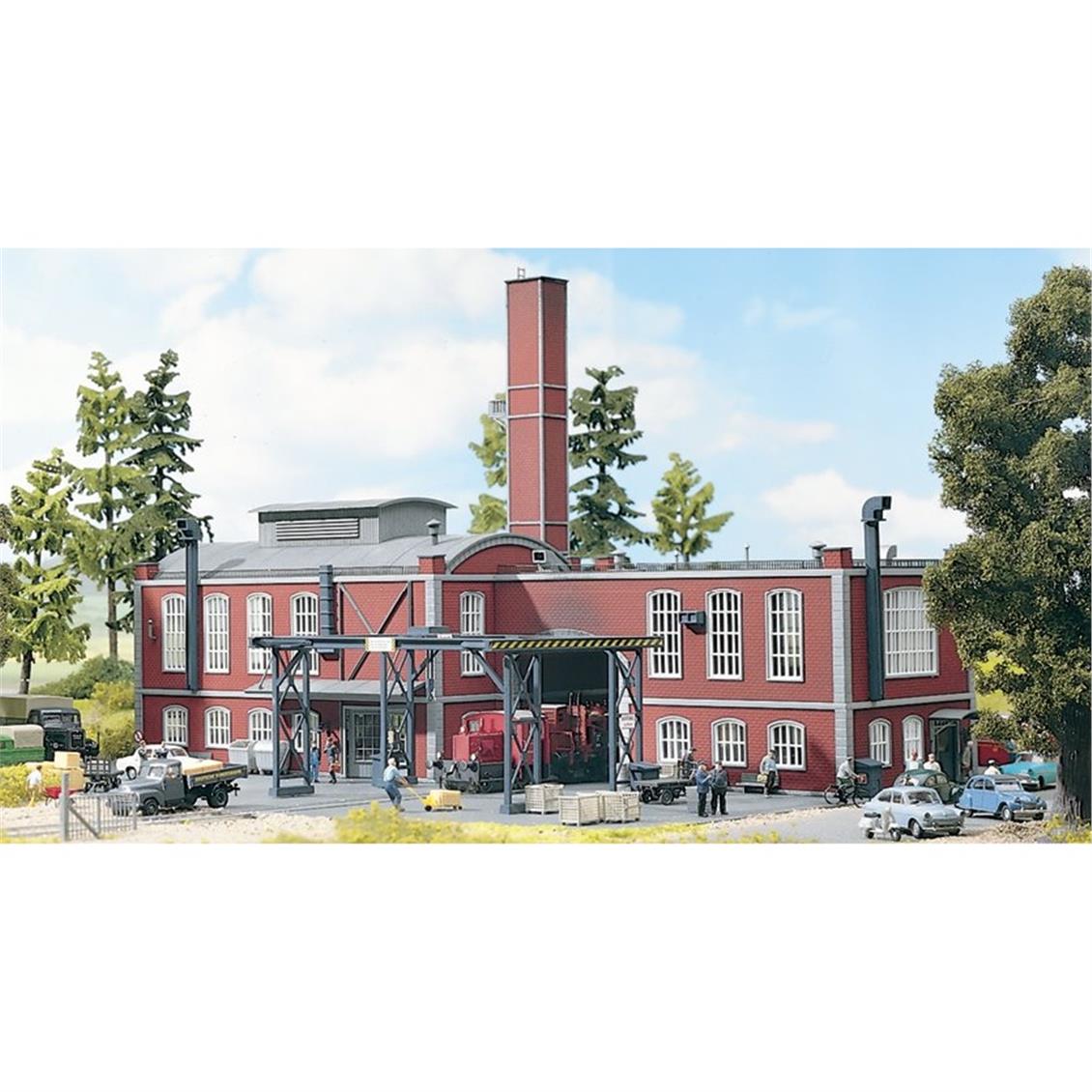 Piko 61134 1/87 Ölçek, Lokomotif Tamirhanesi, Plastik Model Kiti