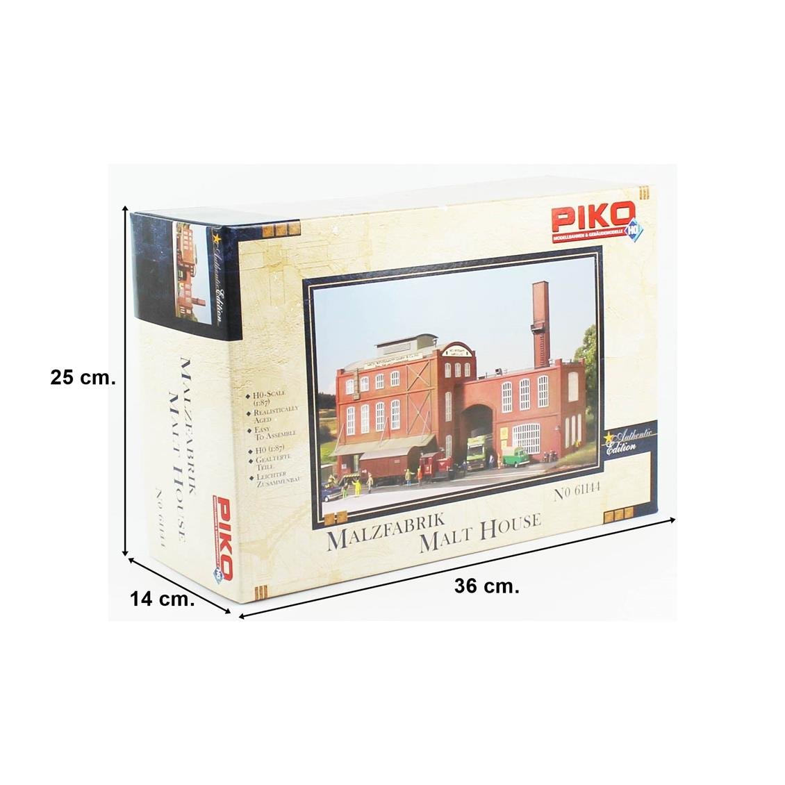 Piko 61144 1/87 Ölçek, Malt Fabrikası, Plastik Model Kiti