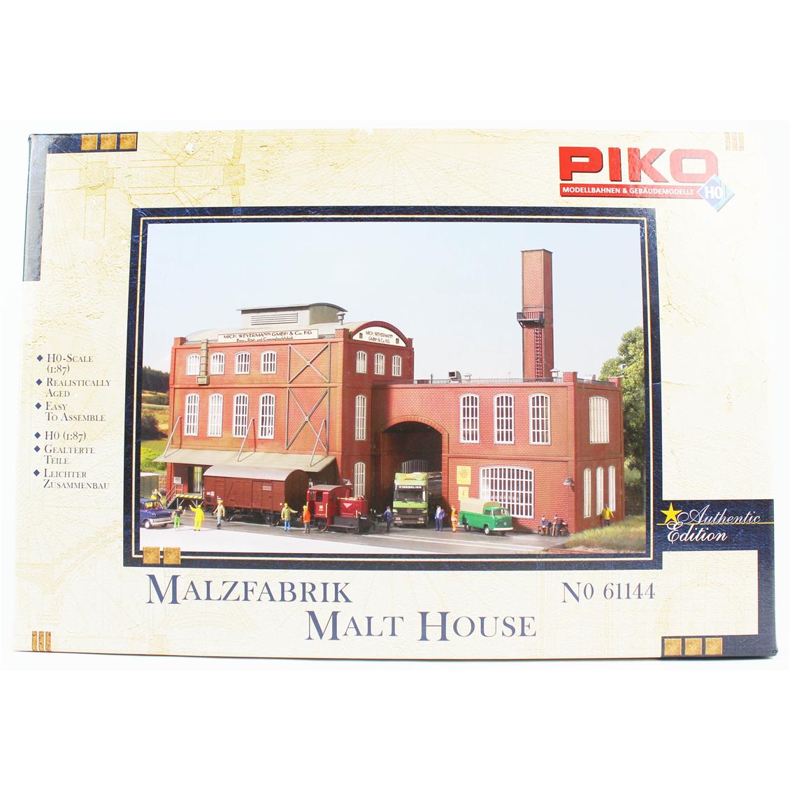 Piko 61144 1/87 Ölçek, Malt Fabrikası, Plastik Model Kiti