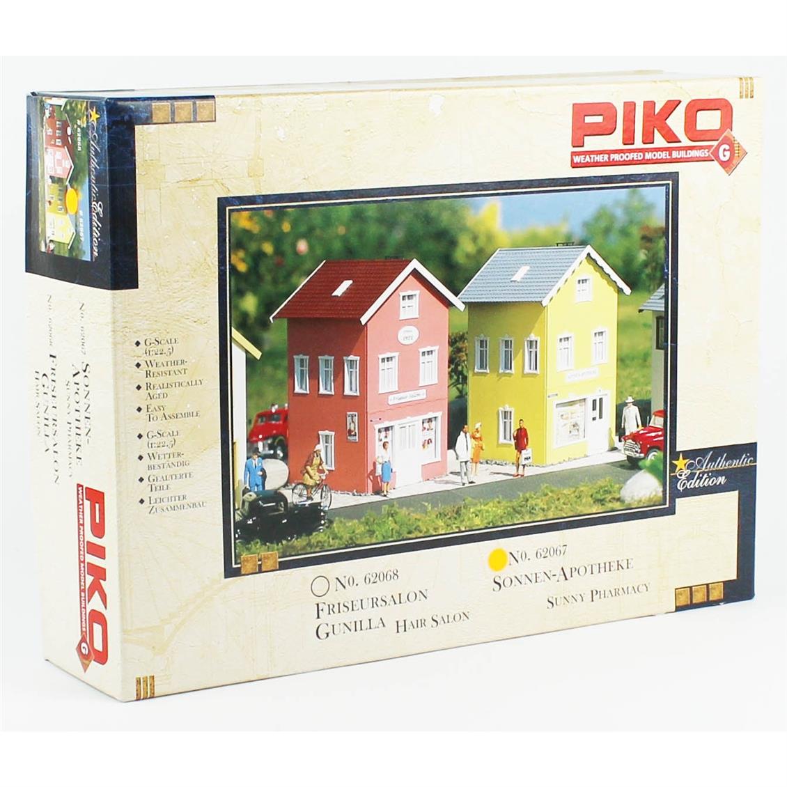 Piko 62067 1/22,5 Ölçek, Güneş Eczanesi, Plastik Model Kiti