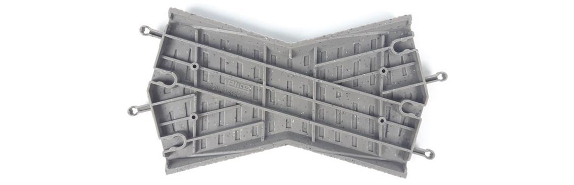 PIKO A-track w roadbed, Crossing K30