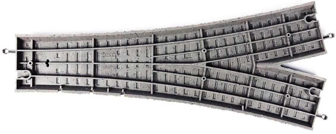 PIKO A-track w roadbed, Wye Switch WY