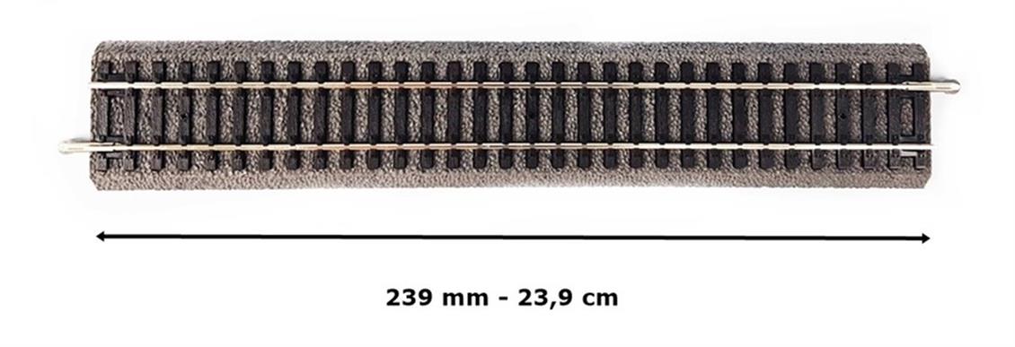 PIKO A-Track w. Roadbed G239 PU6