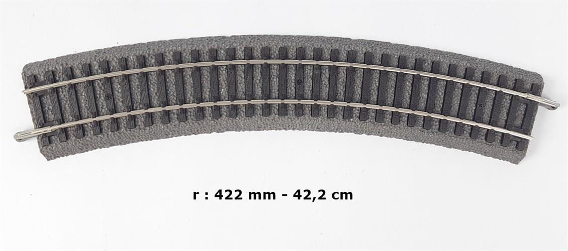 PIKO A-Track w. Roadbed R2 422 PU6