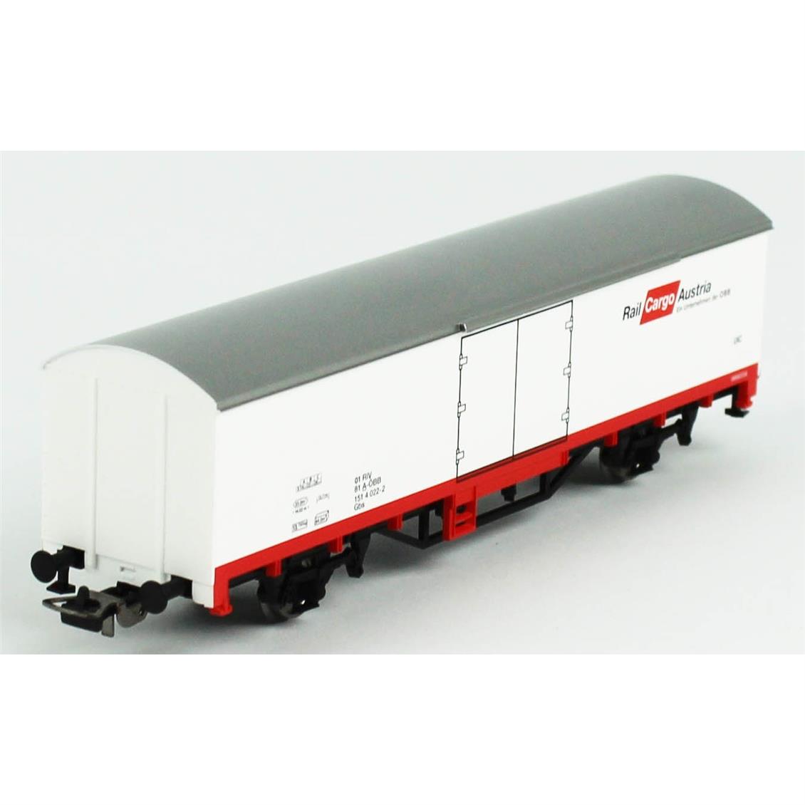 Piko PK98549B 1/87 Ölçek,  Kapalı Kasalı, Rail Cargo Austria,Model Tren Yük Vagonu